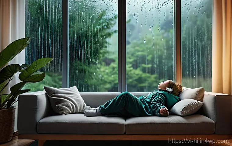 음악과 수면의 관계 - **Prompt 1: The Embrace of Gentle Melodies**
    "A peaceful and serene bedroom scene at dusk. A you...